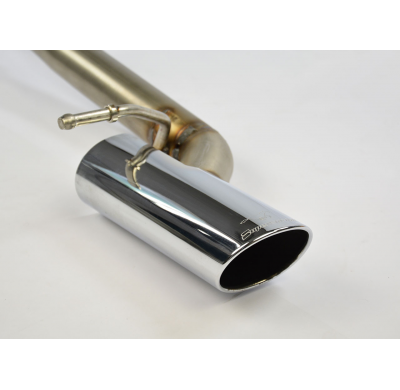 Tubo Trasero 100x75 (Anula Silencioso)  - Audi A1 1.6 Tdi 3 Puertas / Sportback (90 - 105 Cv) 2011 -> 2014 Supersprint