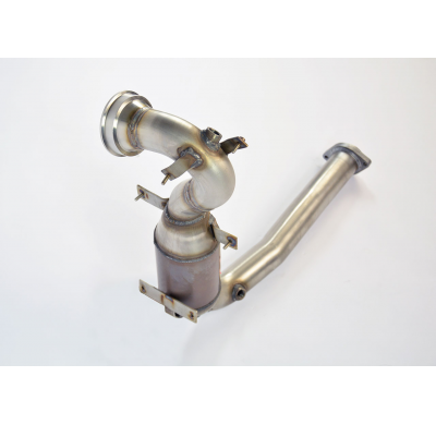 Turbo Downpipe Kit + Catalizador Metalico - Fiat 500t ( Modelo Usa 135 Cv) 2015 -> Supersprint