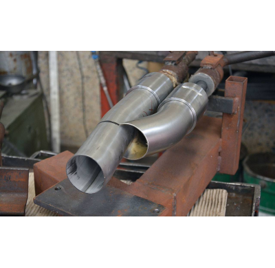 Tubo Delantero "Y-Pipe" - Audi A5 Sportback 1.8 Tfsi (160 - 170 - 177 Hp) '13 -> (ø80mm) Supersprint