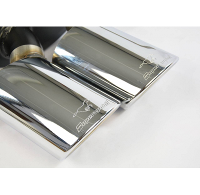 Escape Trasero 120x80 - Mercedes A209 Clk 55 Amg V8 Cabrio (367 Cv) '02 -> '04 Supersprint