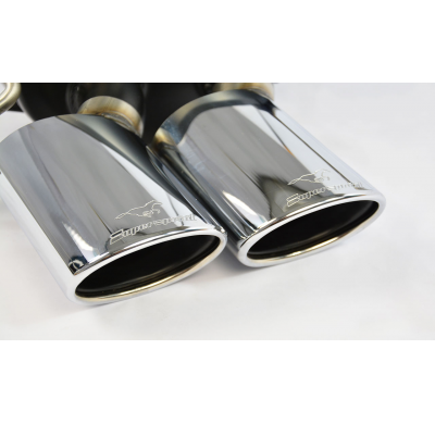 Escape Trasero 120x80 - Mercedes A209 Clk 500 / 550 V8 Cabrio (5.4i - 388 Cv) '06  -> Supersprint