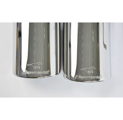 Escape Trasero 120x80 - Mercedes A209 Clk 500 / 550 V8 Cabrio (5.4i - 388 Cv) '06  -> Supersprint