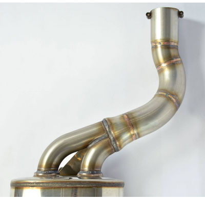 Escape Trasero 120x80 - Mercedes A209 Clk 350 V6 Cabrio (M272 - 272 Cv) '05 -> '10 Supersprint