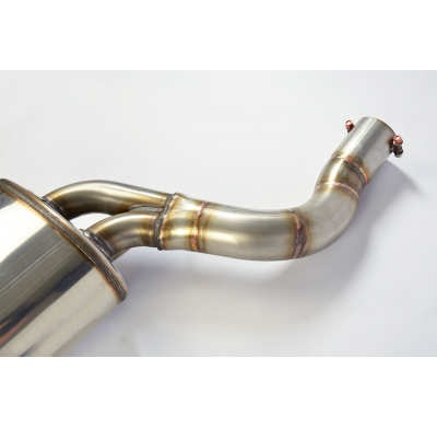 Escape Trasero 120x80 - Mercedes A209 Clk 350 V6 Cabrio (M272 - 272 Cv) '05 -> '10 Supersprint