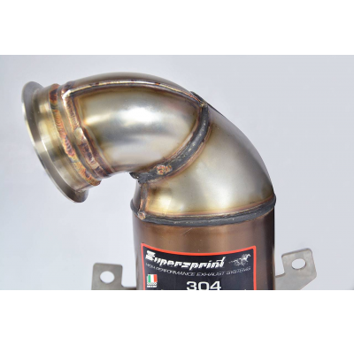 Turbo Downpipe Kit + Catalizador Metalico Wrc 100 Cpsi - Audi A1 1.8 Tfsi 3 Puertas/ Sportback (192 Cv) 2014 -> Supersprint