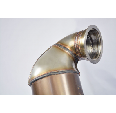 Turbo Downpipe Kit + Catalizador Metalico 200 Cpsi - Seat Leon Sc 5f Cupra 2.0 Tsi (265 - 280 Cv) 2013 -> 2015 Supersprint