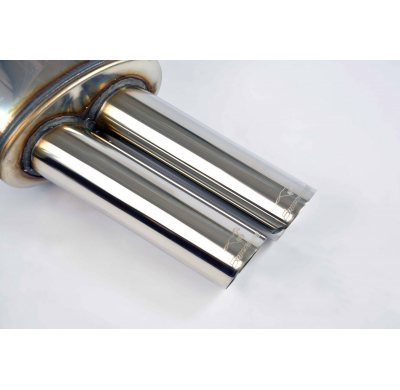 Escape Trasero "Racing" Oo70 100% Acero Inox - Bmw E36 325i 24v (Sedan / Coupé / Cabrio / Touring) ' 92 -> ' 96 Supersprint