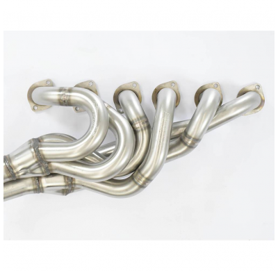 Colectores Acero Inox + "X-Pipe"(Left Hand Drive) Sistema de escape deportivo 2 x Ø50 mm BMW E28 533i (M30) 4/ 82 -> '84 (Modelo