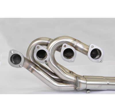 Colectores(Left Hand Drive)Round exhaust ports Sistema 100% de acero inoxidable, sobredimensionado Ø50 mm BMW E21 (M10 Engine -