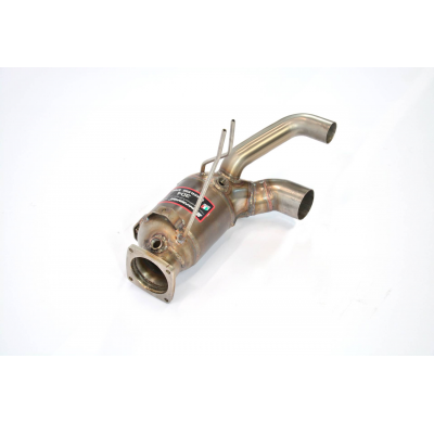 Silencioso delantero derecho con catalizador metalico Sistema 100% Acero Inox para silencioso trasero OEM Solo sistema completo