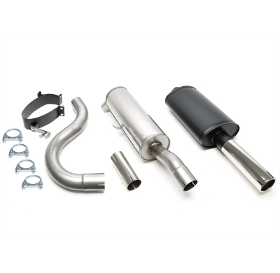 Sistema de escape deportivo TA Technix Tubo de escape: 1x80 mm, redondo / enrollado Atención! El componente no se ofrece para su