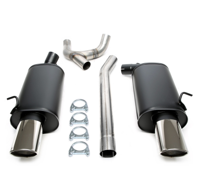 Sistema de escape deportivo dúplex TA Technix Tubo de escape: 1x90/120mm a la izquierda y a la derecha, ovalado / enrollado ¡Ate