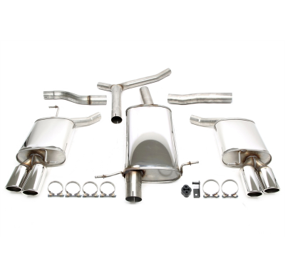 Sistema de acero inoxidable TA Technix Duplex Tubo de escape: 2x80 mm con homologación EG  Valido para: Audi A4/A5 B8 1.8T 2WD A