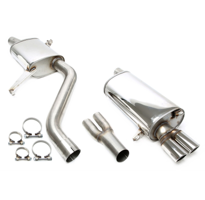 Sistema de acero inoxidable TA Technix Tubo de escape: 2x70 mm, redondo / enrollado Atención! El componente no se ofrece para su