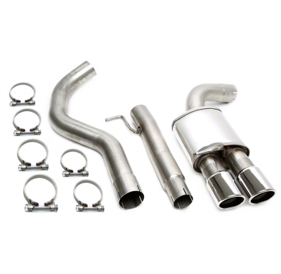 Sistema de acero inoxidable TA Technix Tubo de escape: 2x80mm redondo + embridado Atención! El componente no se ofrece para su u