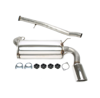 Sistema de acero inoxidable TA Technix Tubo de escape: 1x100 mm, redondo / enrollado Atención! El componente no se ofrece para s