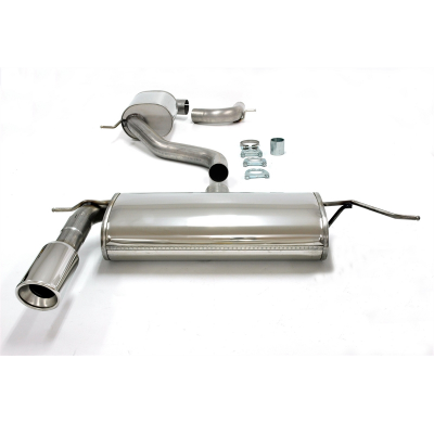 Sistema de acero inoxidable TA Technix Tubo de escape: 1x100 mm con homologación CE  Valido para: VW Golf V/VI type 1K/5K 1.4TSi