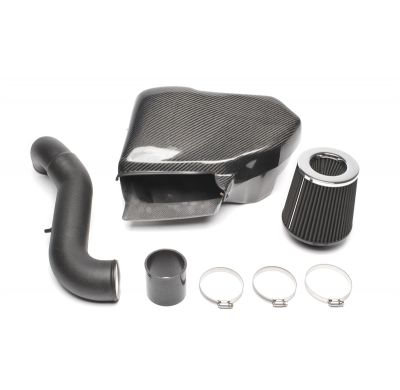 Admisión de aire de carbono TA Technix  El kit incluye: 1 x airbox 1 x hongo de filtro cónico (76 mm ø) 1 x tubo de conexión (en
