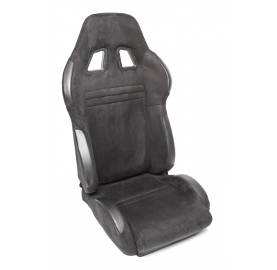 Asiento deportivo TA Technix - negro, Alcantara, ajustable, izquierdo Asiento de media carcasa con mecanismo abatible Dimensión