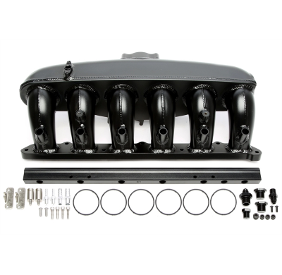 Juego de colector de admisión TA Technix con colector de inyección + cuerpo de mariposa universal Modelos con motores N54 alto c