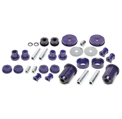 Ta Technix Pu-Kit Casquillos Eje Delantero / Trasero 37 Piezas Eje Estabilizador Delantero ø 19mm Estabilizador Eje Trasero ø 18