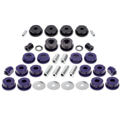 Ta Technix Pu Bushing Kit 38 Piezas Eje Delantero / Trasero Va Estabilizador ø 25 Mm Ha Estabilizador ø 20 Mm  Valido Para Bmw 3