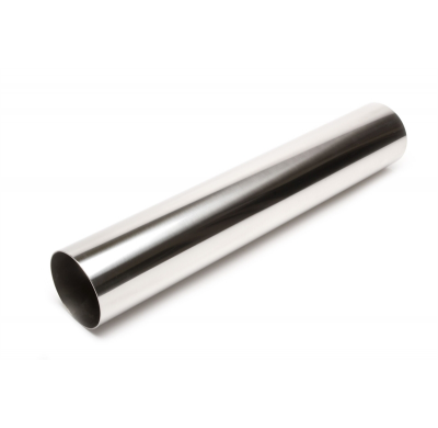 TA Technix tubo de escape acero inoxidable 89 mm redondo / afilado, longitud: 500 mm tubo de escape soldado No valido para absor