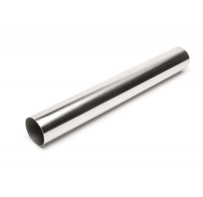 TA Technix tubo de escape acero inoxidable 70 mm redondo / afilado, longitud: 500 mm tubo de escape soldado No valido para absor