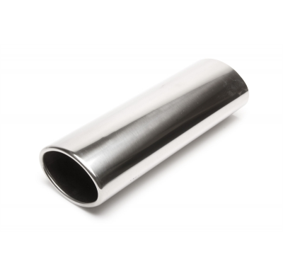 TA Technix tubo de escape acero inoxidable 120 x 80 mm ovalado / grado, longitud: 330 mm tubo de escape soldado No valido para a