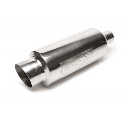 Silenciador trasero deportivo TA Technix acero inoxidable universal 100 / 45 mm redondo / biselado / afilado / silenciador en tu