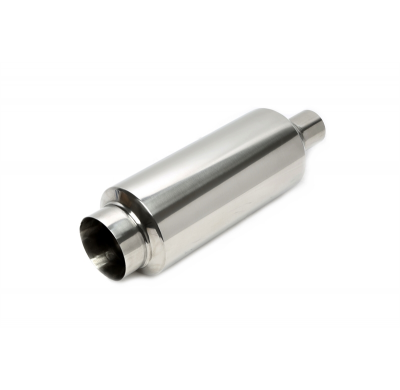 Silenciador trasero deportivo TA Technix acero inoxidable universal 100 / 45mm redondo / afilado / silenciador en tubo de escape