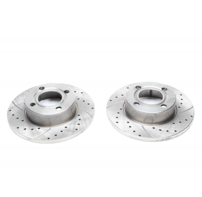 Juego de discos de freno deportivos TA Technix eje delantero perforado + ranurado OEM-Vergleichsnummer: 895615301  Valido para: