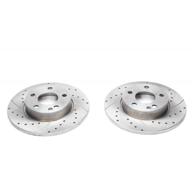 Juego De Discos De Freno Deportivos Ta Technix Eje Delantero Perforado + Ranurado Oem-Vergleichsnummer: 1694210012  Valido Para: