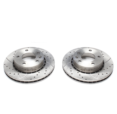 Juego De Discos De Freno Deportivos Ta Technix Eje Delantero Perforado + Ranurado + Ventilado Internamente#número De Comparación