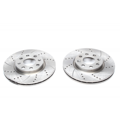 Juego De Discos De Freno Deportivos Ta Technix Eje Delantero Perforado + Ranurado + Ventilado Internamente#número De Comparación