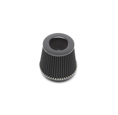 Filtro de aire deportivo TA Technix negro Ø90mm  Filtro universal redondo-cónico Filtro Ø 155mm/120mm longitud 125mm con abrazad