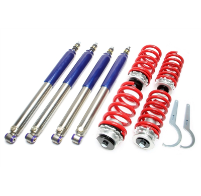 Suspensión Coilover De Dureza Ajustable Ta Technix El Elemento De Ajuste Del Eje Delantero Se Asienta Sobre El Resorte El Elemen