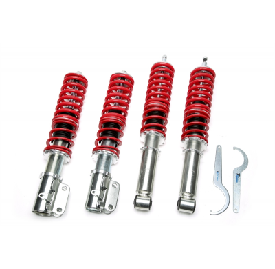 Suspensión Coilover Ta Technix - Versión Profunda  Valido Para: Seat Toledo I Tipo 1l, Año De Fabricación 1991 - 1999 Vw Golf Ii