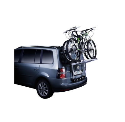 Backpac Portabicicletas Para Portón Thule Backpac 2 Portabicicletas De Alto Nivel, De Tipo Plataforma Elevada Flexible, Diseñado