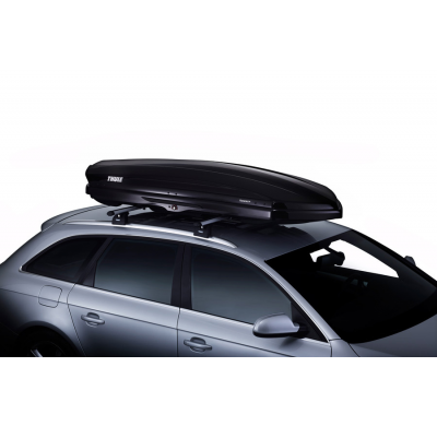 Dynamic M Black Glossy Maletero De Techo Thule Dynamic M Cofre Portaequipajes Deportivo, Aerodinámico Y Elegante De Perfil Bajo.