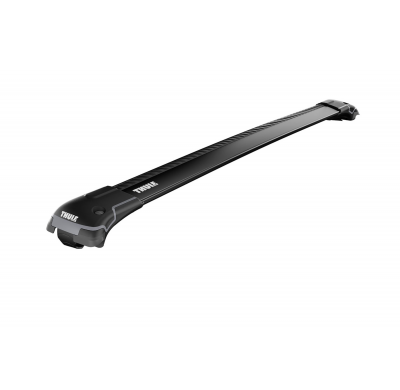 Barras Thule Barras directas-Wingbar Edge (railing elevado)-Color Negro AUDI A6 Avant  5-Puertas Familiar 98-04 Railing elevado
