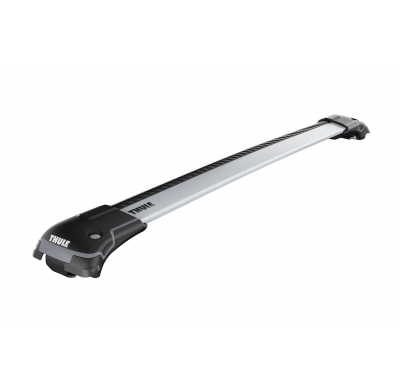 Barras Thule Barras directas-Wingbar Edge (railing elevado)-Color plata AUDI A4 Avant  5-Puertas Familiar 02-04 Railing elevado