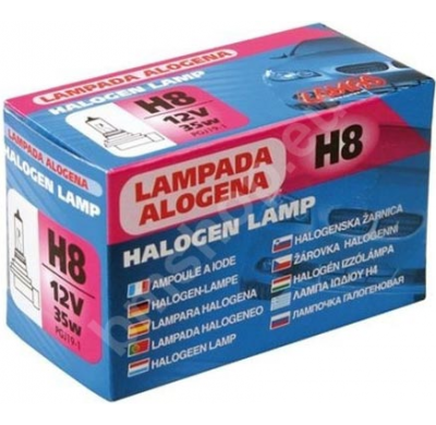 Lampara Halogena Ecomomica H8, 12 V. 35 W. Blister, Pgj/19-1, 57941