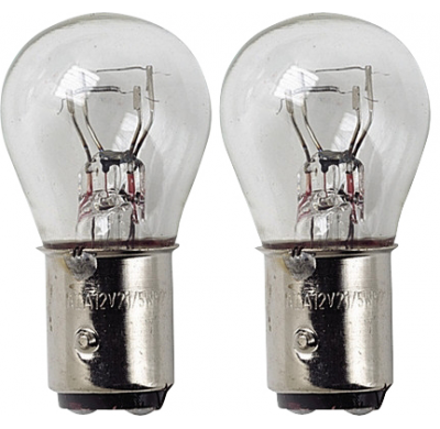 Blister De 2 Lamparas Economicas P21-5 W. 2 Polos 12 V. 21/5 W. Valido Para Luz De Posicion Y  Freno 58062