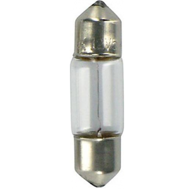 Blister 58132 De 2 Lamparas Economicas Plafonier 8 X 28 12v, 15w, Valido Para Matricula Y Luz Auxiliar .