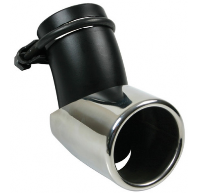 Cola Escape Swing Tip 150. 60045 . Tipo Angulo O Sistema Curvado. Acero Inox Redonda. Diametro Adaptable Al Tubo Original 40 > 5