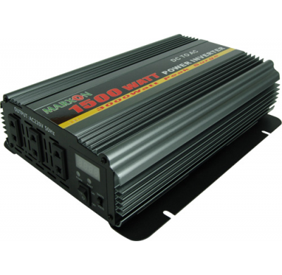 Convertidor Transformador Marxon De 24 V. a 220 V. (1500 W. Continuos) 3000 W. Maximos. 310 X 225 X 80 Mm. Onda Seinoidal Modifi