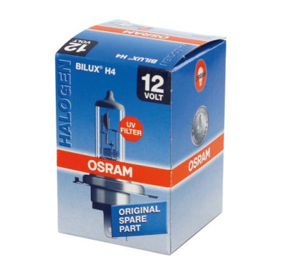 Lampara Osram H4, 64193, 55/60w, 12 V. P43t