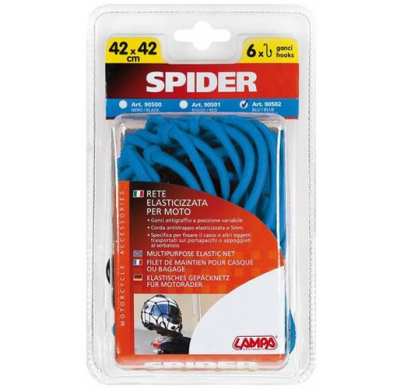 Red Elastica 90502  Tipo Araña Azul ø 4 Mm.