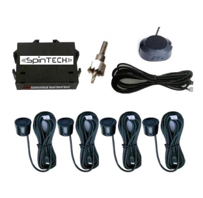 Parking Sensor Spintech (6 Sensores Regulables Sin Display)